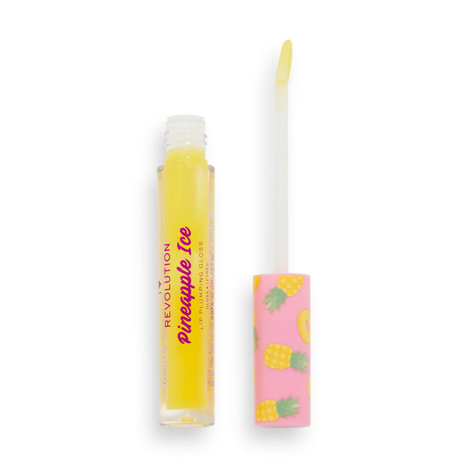 I HEART REVOLUTION TASTY PINEAPPLE ICE PLUMPING GLOSS FROST