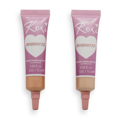 REVOLUTION X ROXI CHERRY BLOSSOM LIQUID HIGHLIGHTER DUO