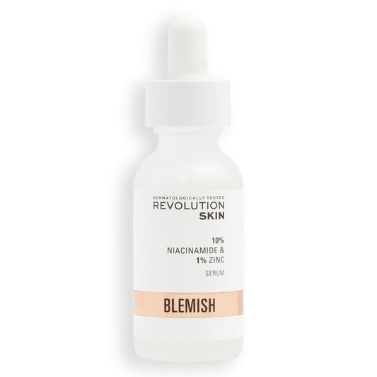 REVOLUTION SKINCARE 10% NIACINAMIDE + 1% ZINC BLEMISH & PORE REFINING SERUM