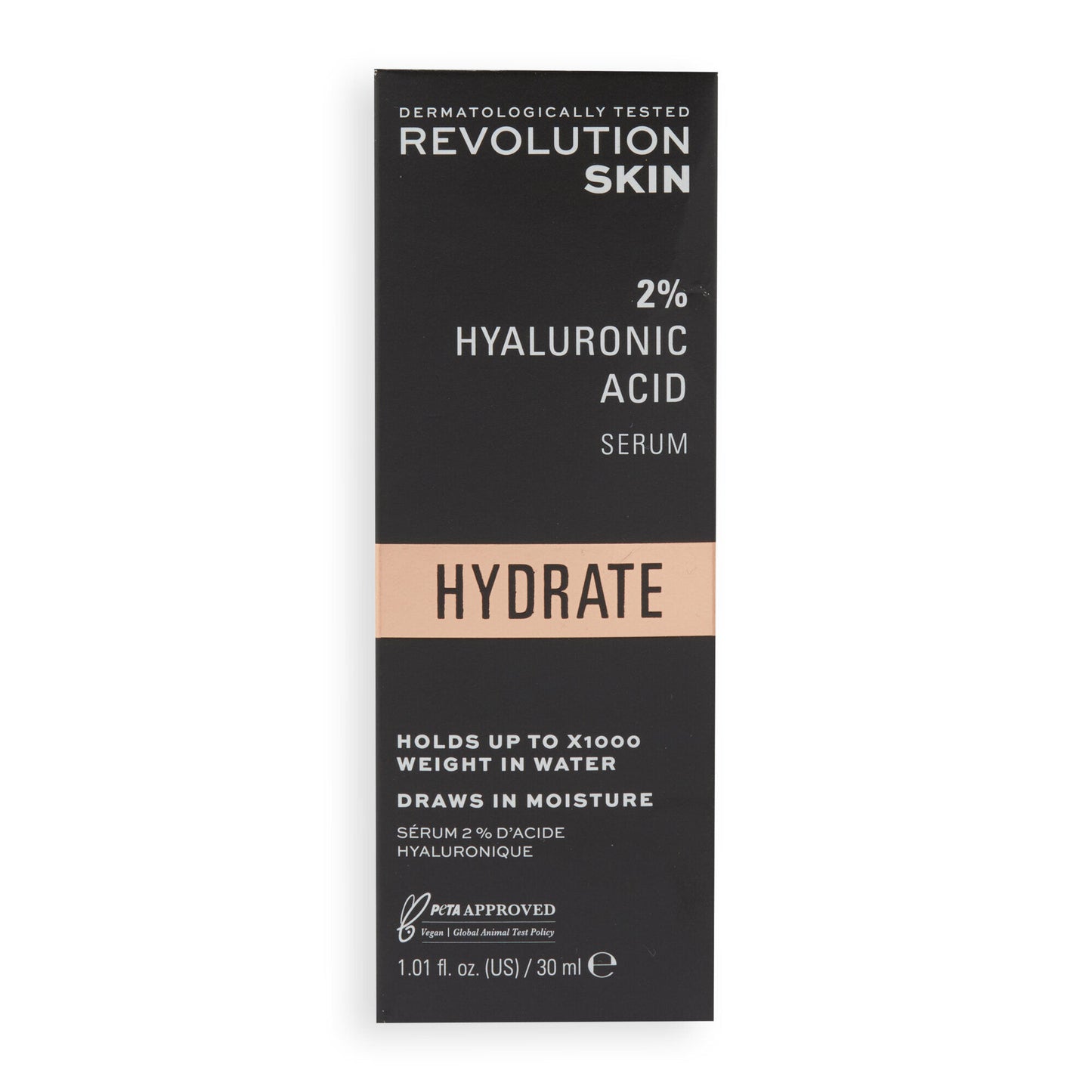 REVOLUTION SKINCARE 2% HYALURONIC ACID PLUMPING & HYDRATING SOLUTION