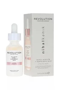 REVOLUTION SKINCARE X NIHAL 5 % LACTIC ACID & HYALURONIC ACID