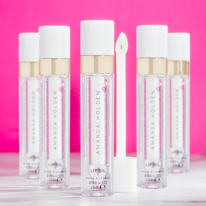 REVOLUTION PRO X AMANDA HOLDEN DIAMOND KISS LIP OIL CLEAR