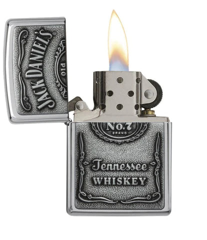 JACK DANIELS SILVER/EMBLEM ATTACHED