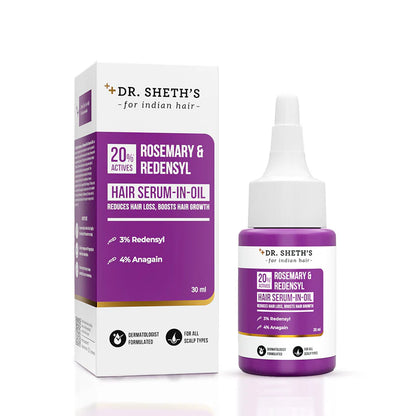 DR SHETHS ROSEMARY AND REDENSYL HAIR SERUM 30 ML