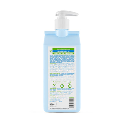 MILKY SOFT SHAMPOO WITH OATS, MILK AND CALENDULA FOR BABIES - 400 ML