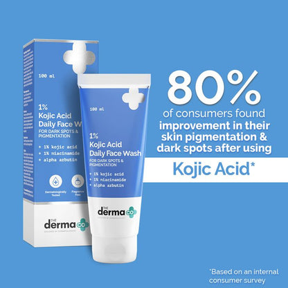 1% KOJIC ACID FACE WASH FOR DARK SPOTS 100ML