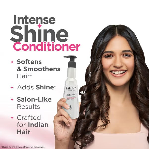 INTENSE SHINE CONDITIONER WITH RICE & SILK PROTEIN FOR SOFTER, SMOOTHER & SHINIER HAIR 250G