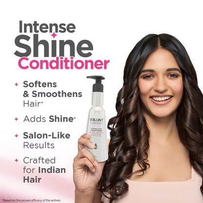 INTENSE SHINE CONDITIONER WITH RICE & SILK PROTEIN FOR SOFTER, SMOOTHER & SHINIER HAIR 250G