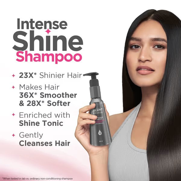 INTENSE SHINE SHAMPOO WITH RICE & SILK PROTEIN FOR 23X* SHINIER HAIR 300ML