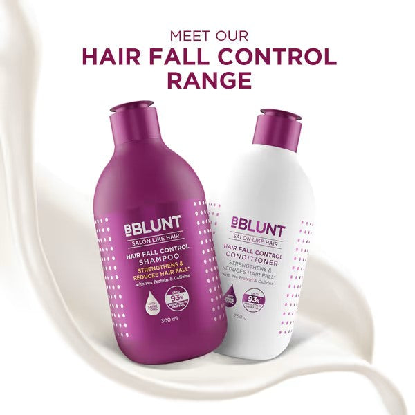 HAIR FALL CONTROL SHAMPOO WITH PEA PROTEIN & CAFFEINE FOR STRONGER HAIR 300ML