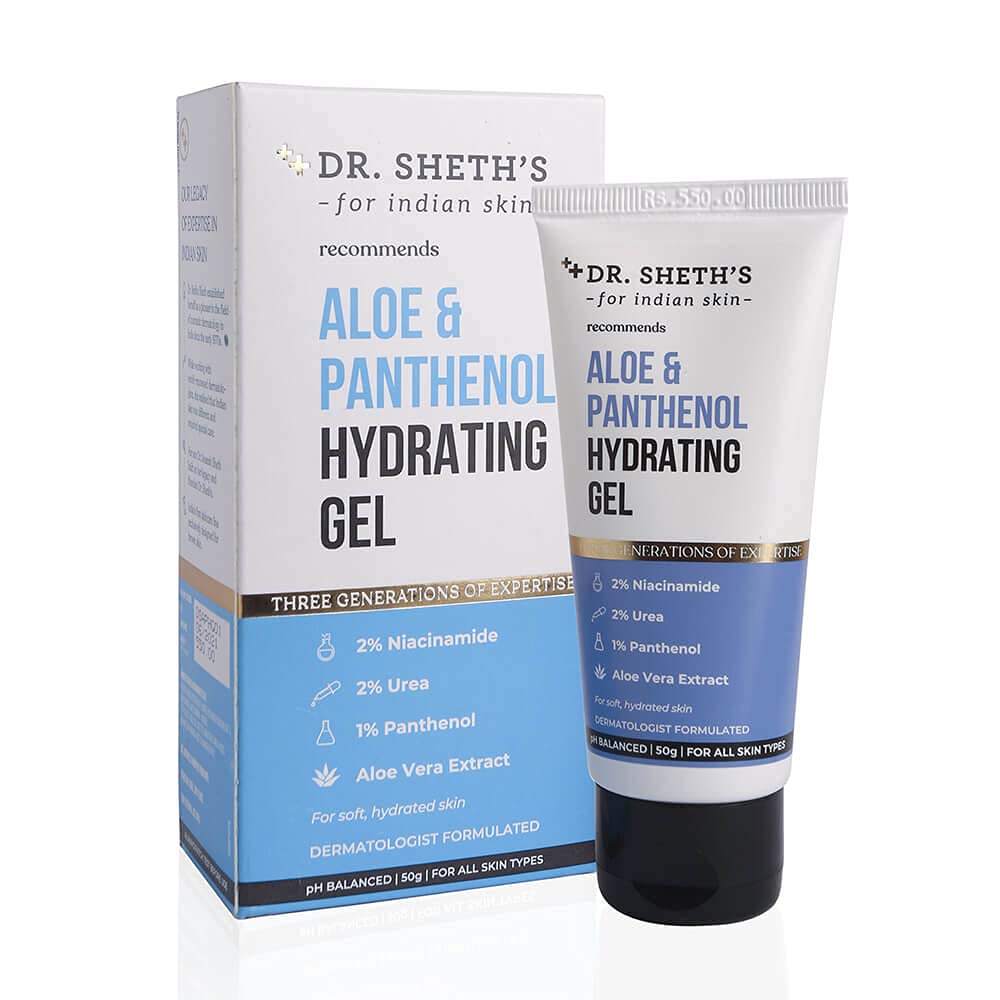 DR. SHETH'S ALOE AND PANTHENOL HYDRATING GEL 50G