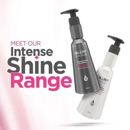 INTENSE SHINE SHAMPOO WITH RICE & SILK PROTEIN FOR 23X* SHINIER HAIR 300ML