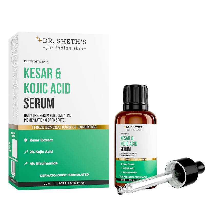 DR. SHETH’S KESAR & KOJIC ACID SERUM 30 ML