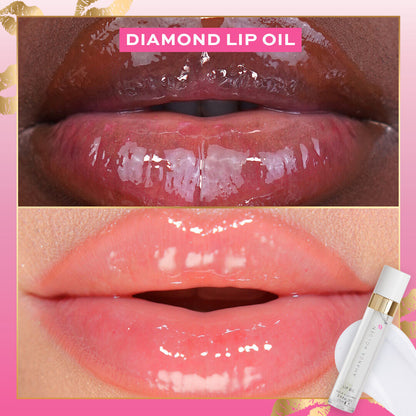 REVOLUTION PRO X AMANDA HOLDEN DIAMOND KISS LIP OIL CLEAR