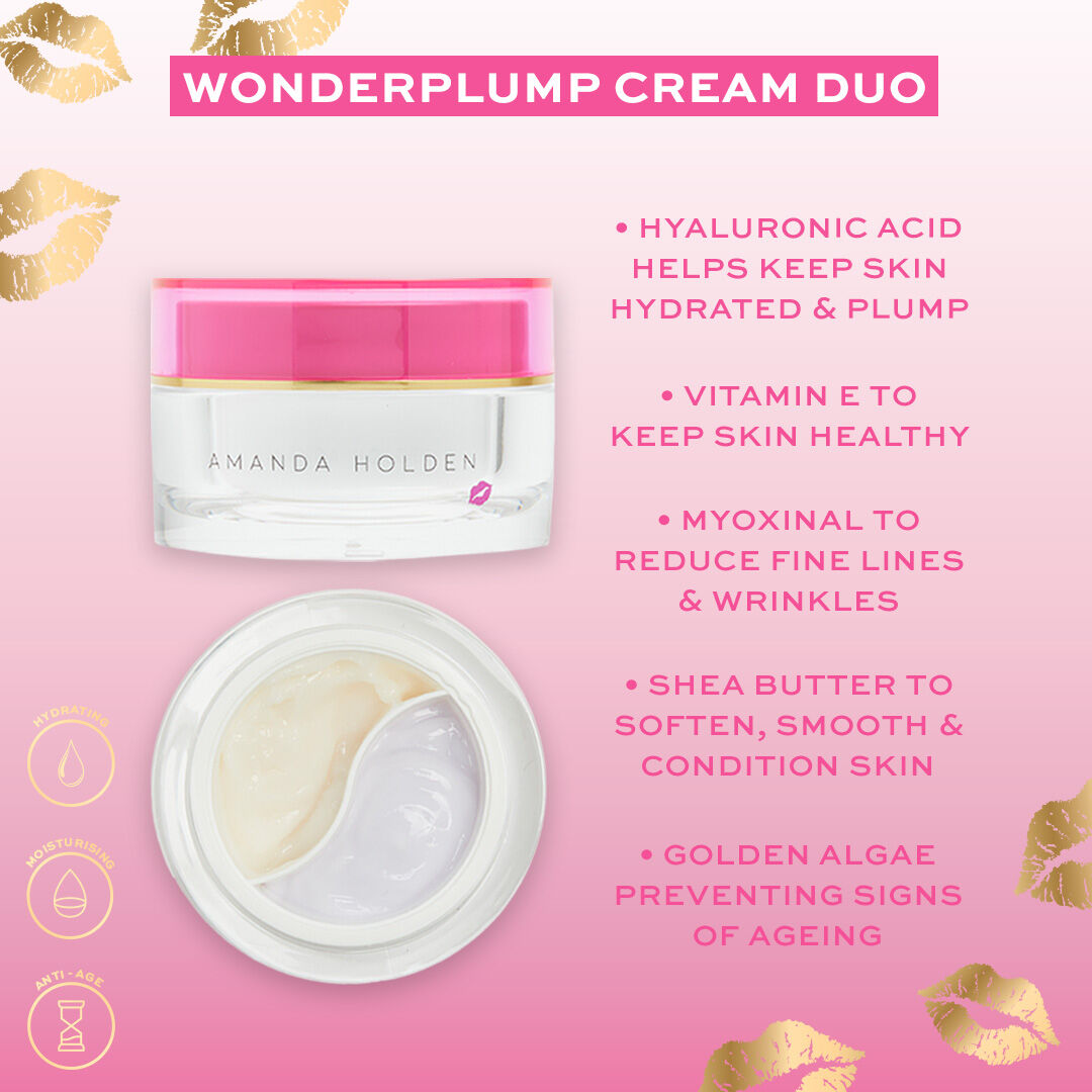 REVOLUTION PRO X AMANDA HOLDEN WONDERPLUMP CREAM DUO