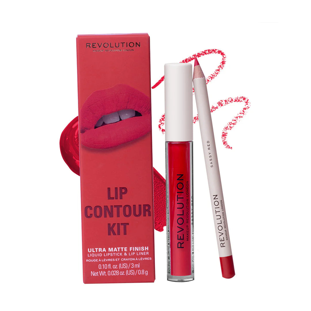 REVOLUTION LIP CONTOUR KIT FIERCE WINE