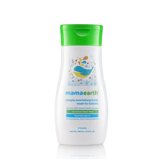 DEEPLY NOURISHING BODY WASH FOR BABIES, 200ML