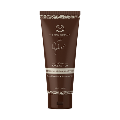 CAFFEINE FACE SCRUB | COFFEE ARABICA & ALOE VERA 100ML