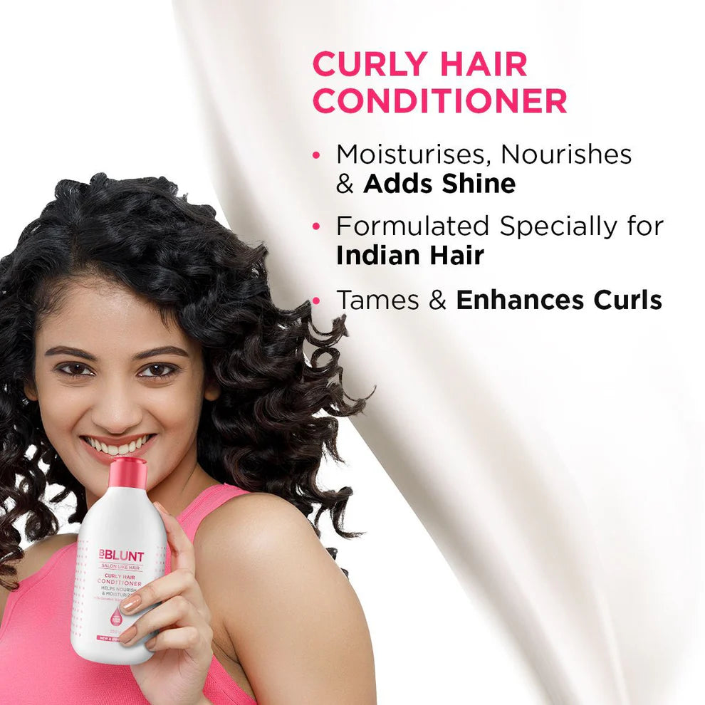 CURLY HAIR CONDITIONER WITH COCONUT WATER & JOJOBA OIL - 250 GM