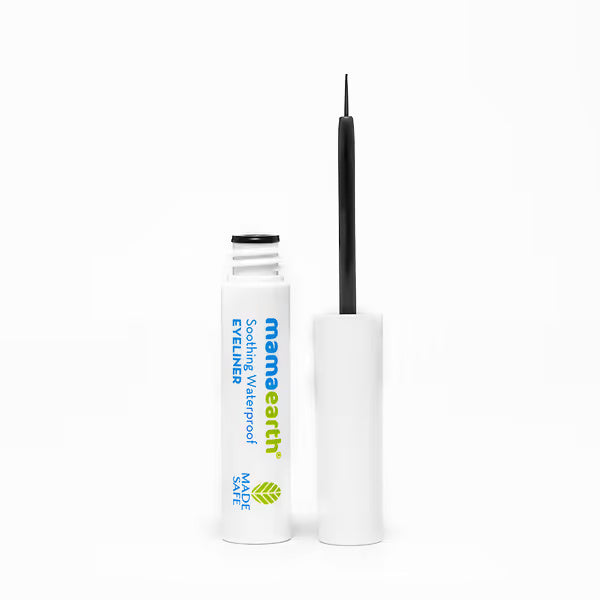 SOOTHING WATERPROOF EYELINER WITH ALMOND OIL & CASTOR OIL FOR 10 HOUR LONG STAY - 3.5 ML