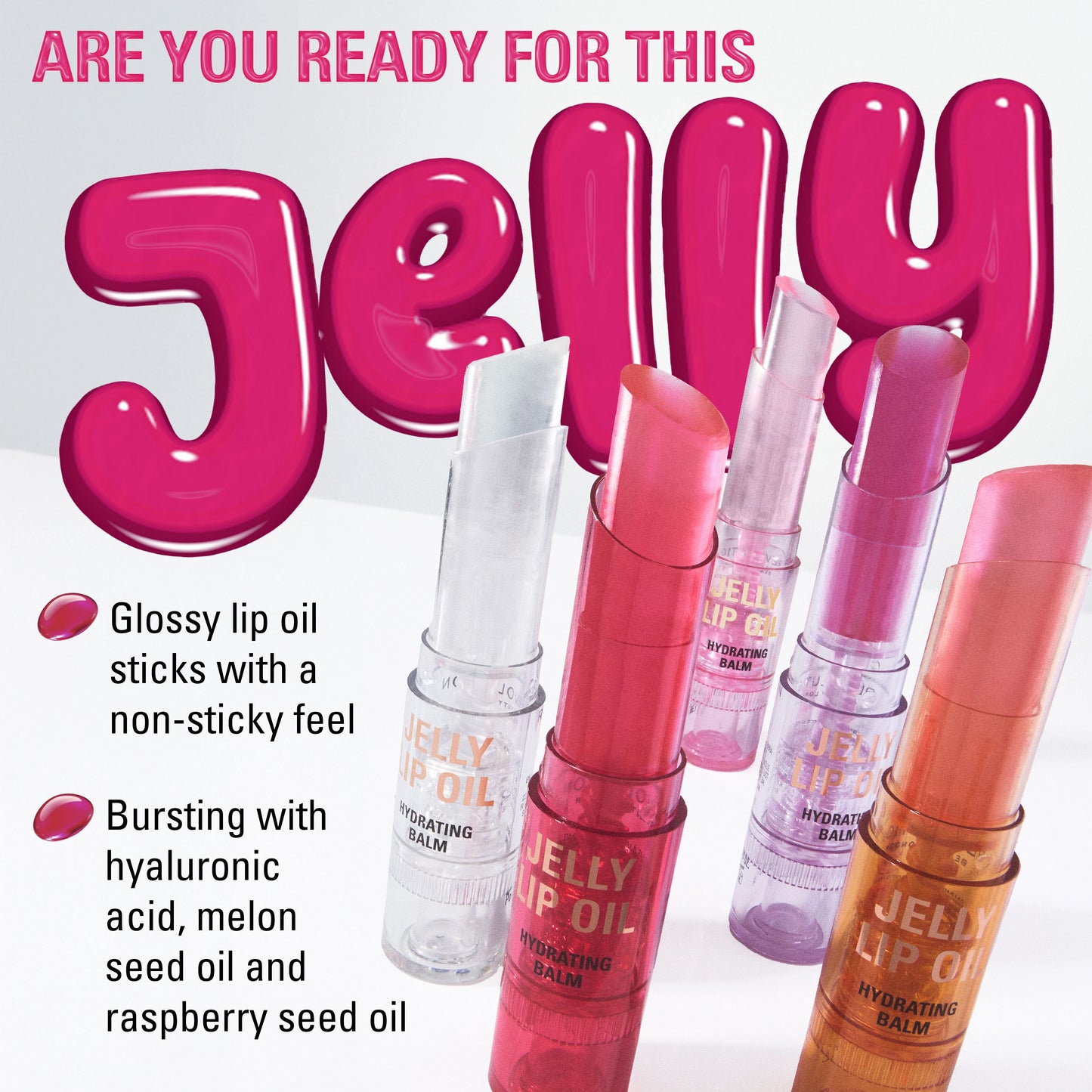 REVOLUTION JELLY LIP BALM OIL STICK