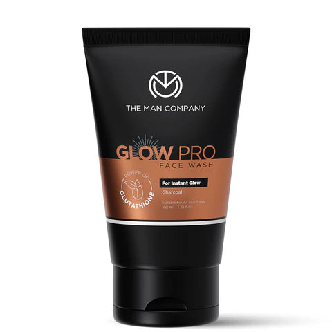 GLOW PRO FACE WASH | GLUTATHIONE AND CHARCOAL 100ML