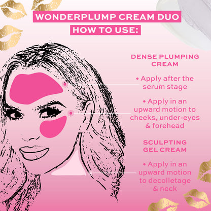 REVOLUTION PRO X AMANDA HOLDEN WONDERPLUMP CREAM DUO