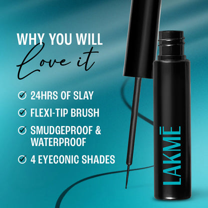 LAKMĒ 9 TO 5 EYECONIC LIQUID EYELINER