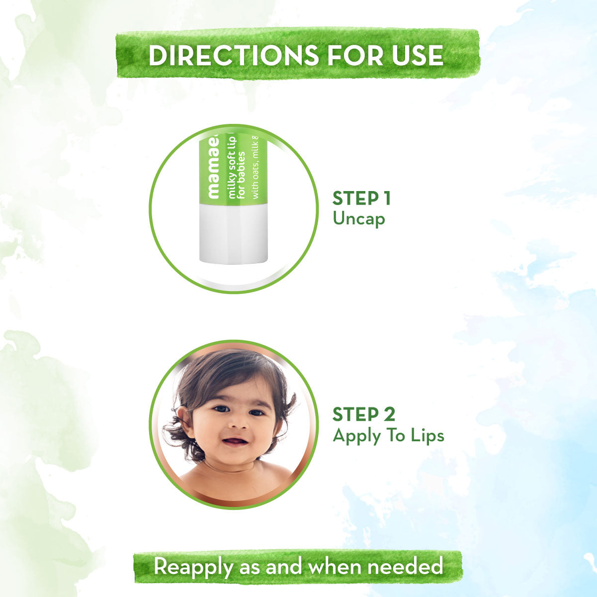 MILKY SOFT NATURAL LIP BALM FOR BABIES WITH OATS, MILK & CALENDULA – 4G