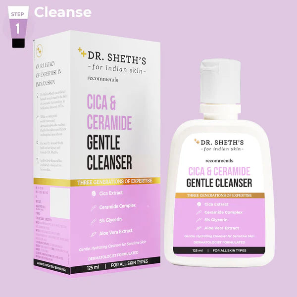 DR. SHETH'S CICA & CERAMIDE GENTLE CLEANSER 125 ML