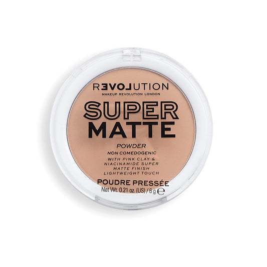 REVOLUTION RELOVE SUPER MATTE PRESSED POWDER BEIGE