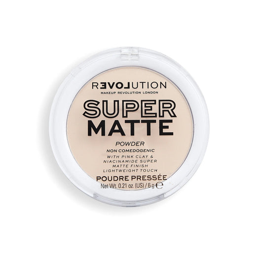 REVOLUTION RELOVE SUPER MATTE PRESSED POWDER TRANSLUCENT