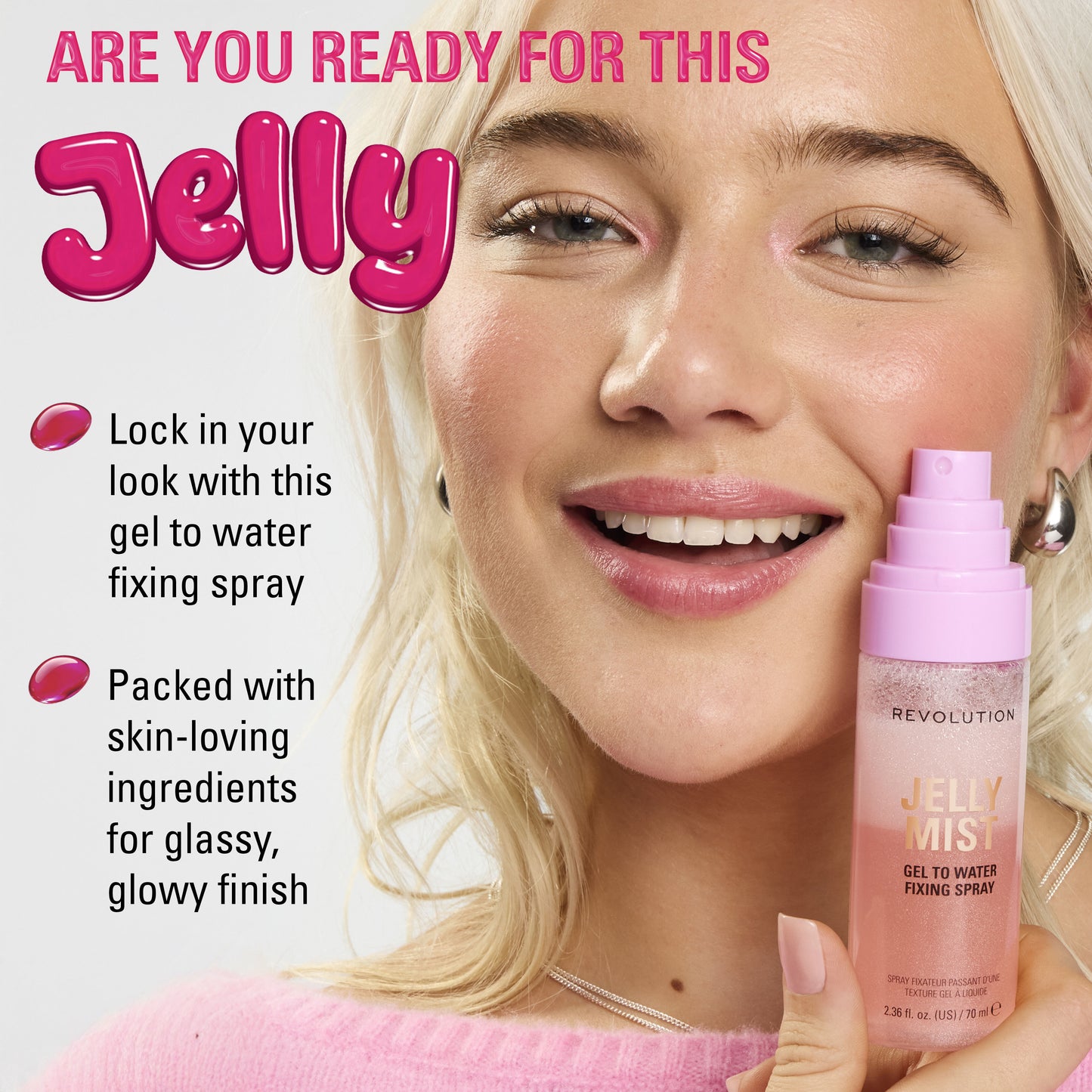 REVOLUTION JELLY JUICE GEL TO WATER FIXING SPRAY