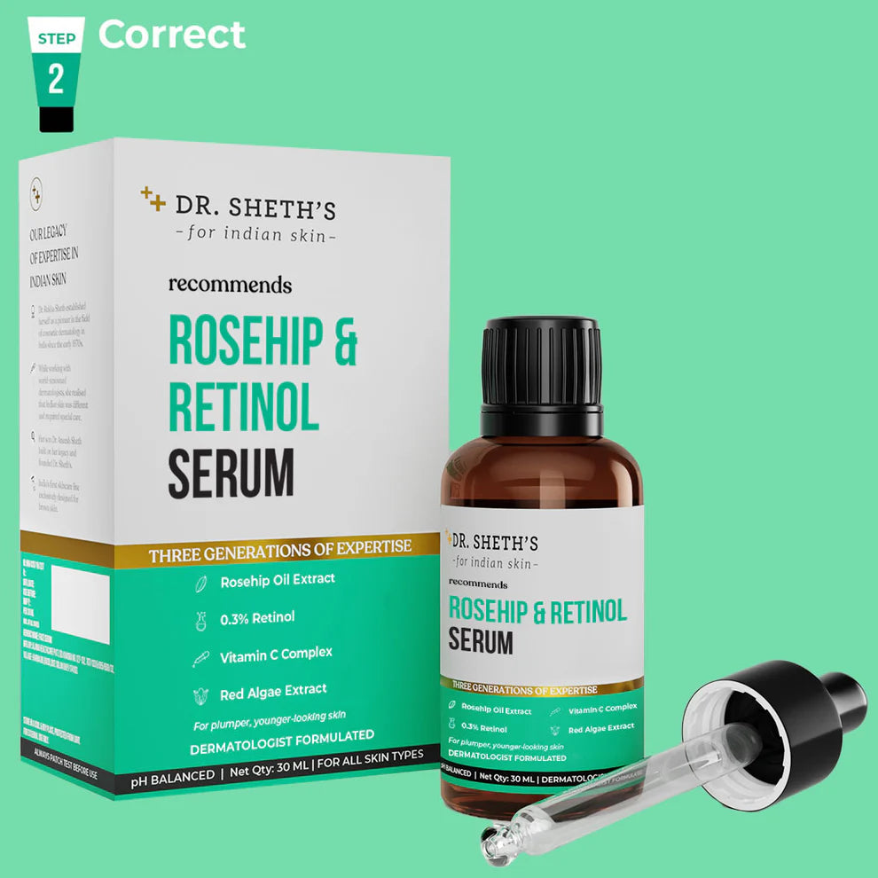 DR. SHETH’S ROSEHIP & RETINOL SERUM 30 ML