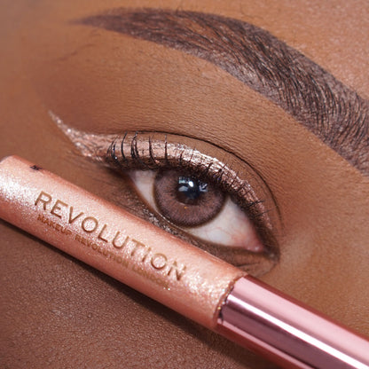 REVOLUTION SUPER FLICK LIQUID EYELINER ROSE GOLD