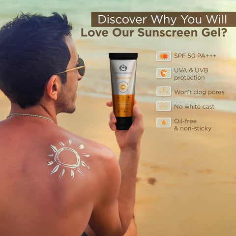 SUNSCREEN GEL SPF 50 PA+++ | NON-COMEDOGENIC 50G