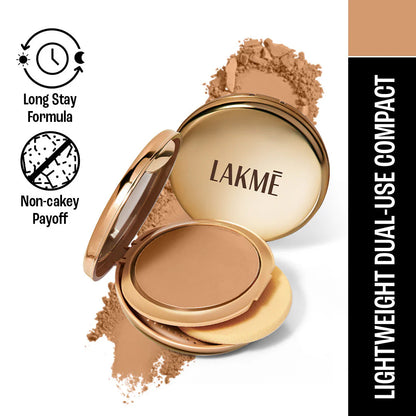 LAKMĒ 9TO5 DOUBLE DUTY DUAL FINISH COMPACT