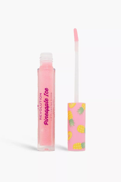 I HEART REVOLUTION TASTY PINEAPPLE ICE PLUMPING GLOSS FROST