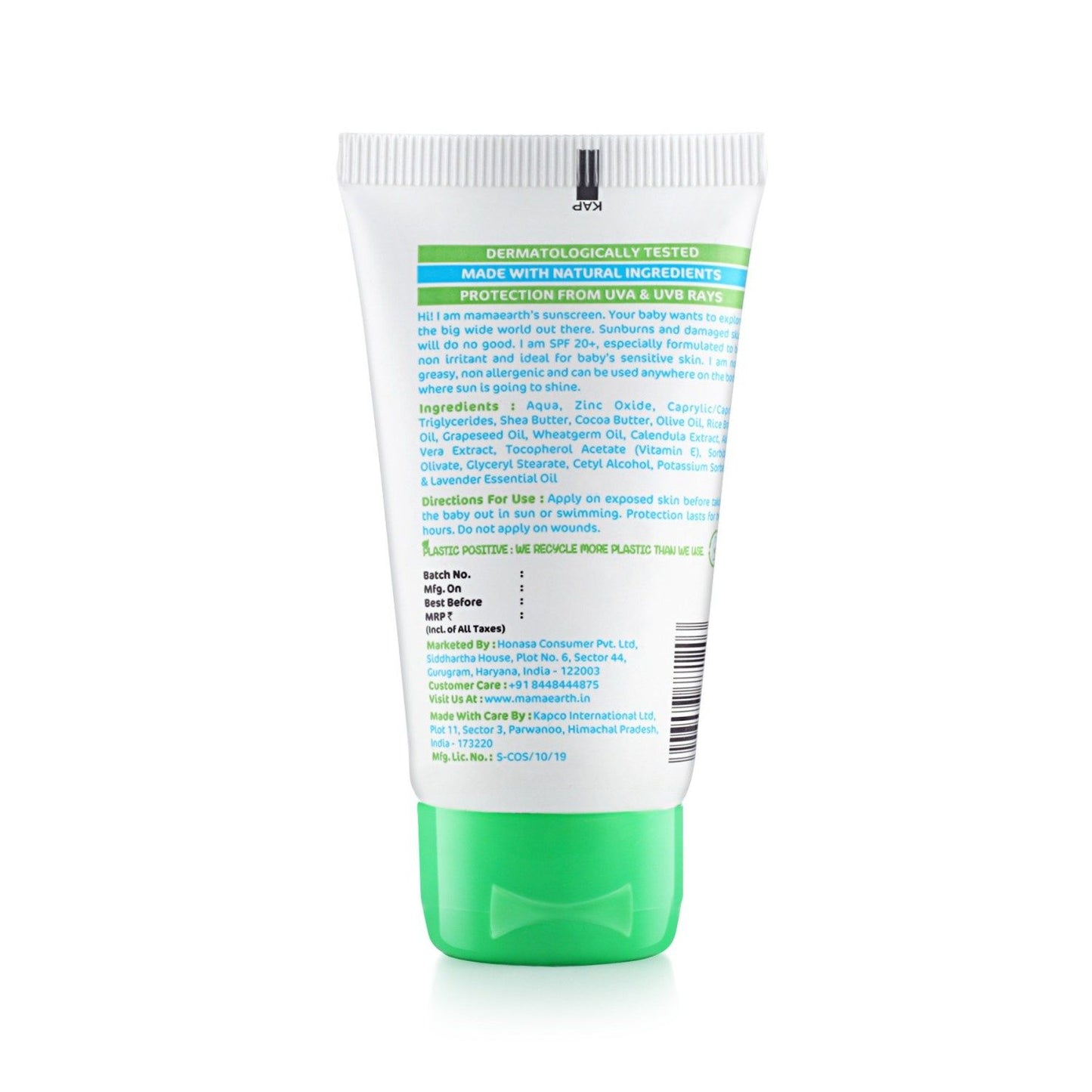 MINERAL BASED SUNSCREEN 50ML