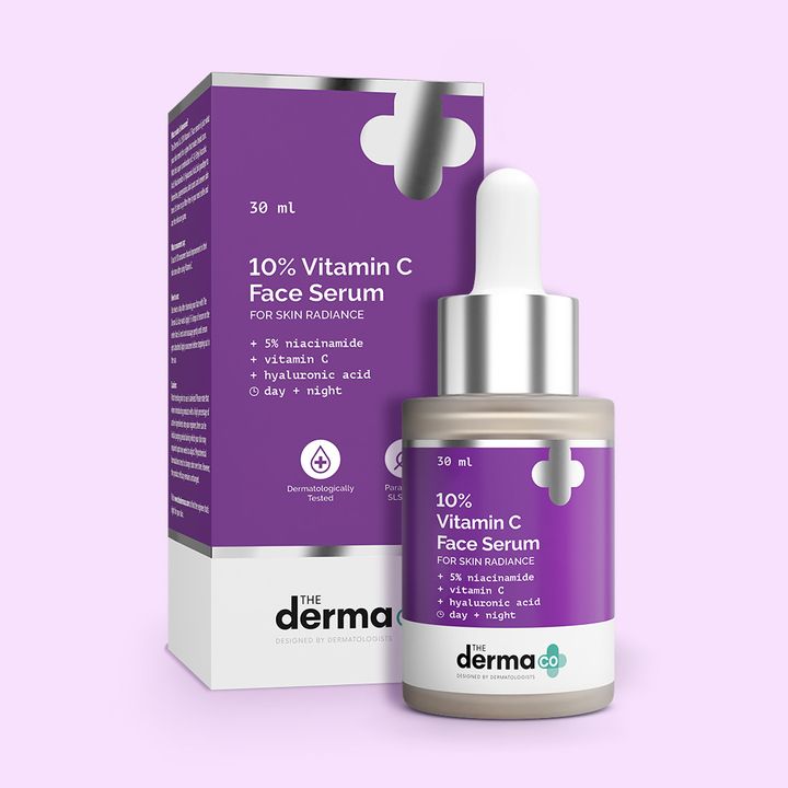 10% VITAMIN C FACE SERUM WITH 5% NIACINAMIDE & HYALURONIC ACID - 30ML