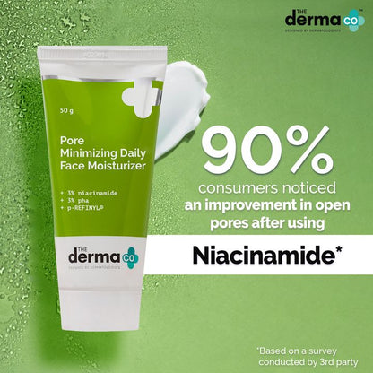 PORE MINIMIZING DAILY FACE MOISTURIZER WITH 3% NIACINAMIDE 3% PHA AND P-REFINYL® - 50 G