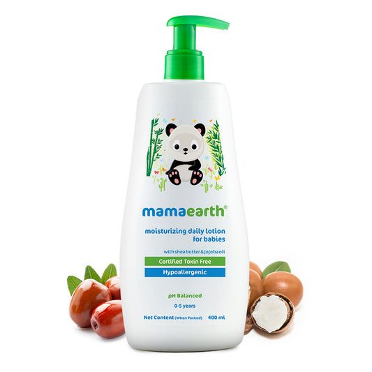 MOISTURIZING DAILY LOTION FOR BABIES, 400ML