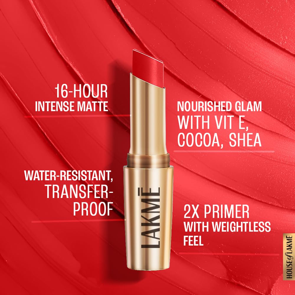 LAKMĒ 9TO5 POWERPLAY PRIMING MATTE LIPSTICK