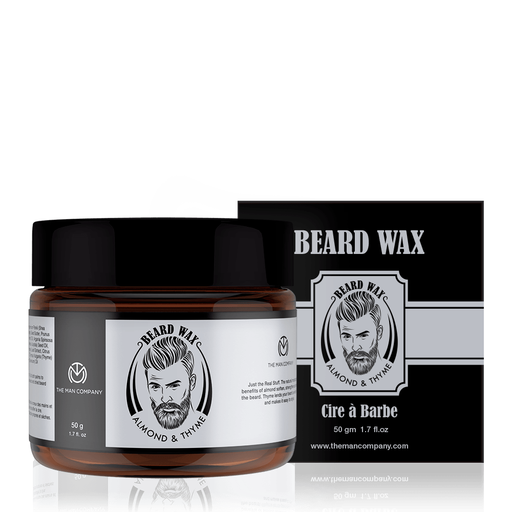 BEARD WAX | ALMOND & THYME 50g