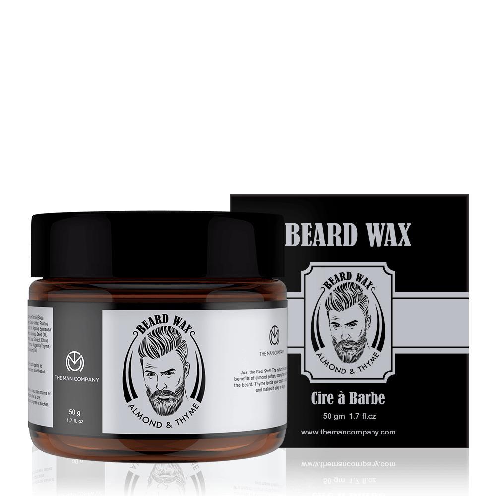 BEARD WAX | ALMOND & THYME 50g