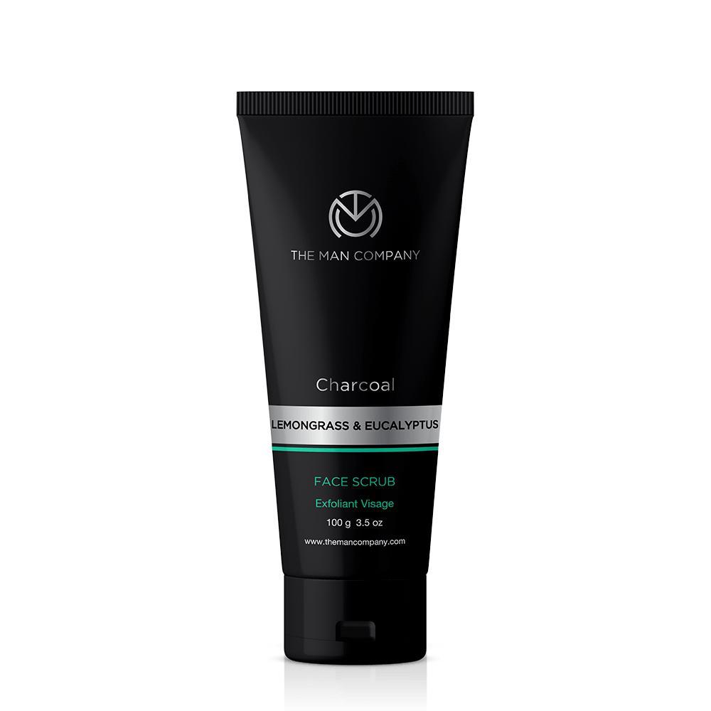 CHARCOAL FACE SCRUB | LEMONGRASS & EUCALYPTUS 100G