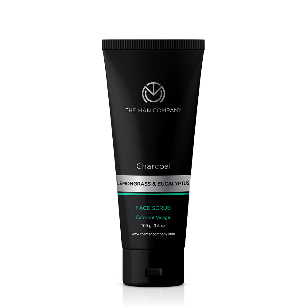 CHARCOAL FACE SCRUB | LEMONGRASS & EUCALYPTUS 100G