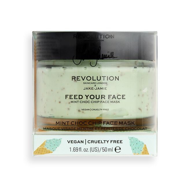 REVOLUTION SKINCARE X JAKE - JAMIE MINT CHOC CHIP FACE MASK