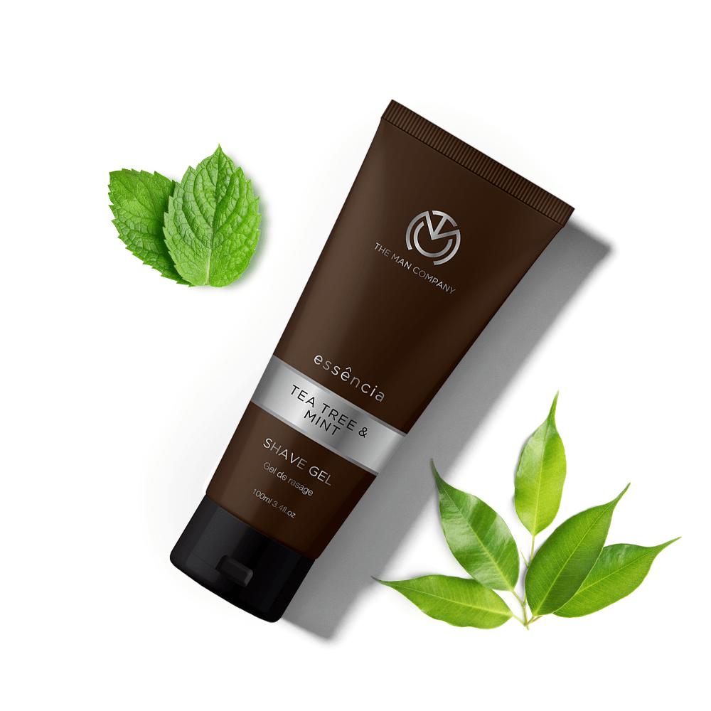 SHAVE GEL | TEA TREE & MINT 100ML